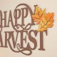 Glitzhome 23.75"L Metal "HAPPY HARVEST" Wall Decor