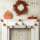 Glitzhome 78.75"L Fall Plaid Balls Garland