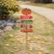 Glitzhome 41.75"H Fall Wooden Pumpkin Patch Yard Stake