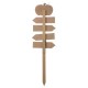 Glitzhome 41.75"H Fall Wooden Pumpkin Patch Yard Stake