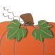 Glitzhome 41.75"H Fall Wooden Pumpkin Patch Yard Stake