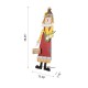 Glitzhome 37.25"H Metal Scarecrow Yard Stake/Standing/Hanging Sign Decor (Three Function)