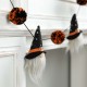 Glitzhome 72"L Halloween Fabric Gnomes Garland