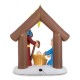 Glitzhome 7FT Lighted Inflatable Nativity Decor