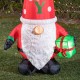 Glitzhome 6FT Lighted Inflatable Gnome Decor