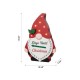 Glitzhome 15"H Lighted Wooden Christmas Gnome Countdown Calendar