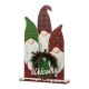 Glitzhome 18"H Wooden Gnome Family Table Decor