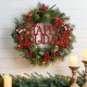 Glitzhome 24"L Metal "HAPPY HOLIDAYS" Christmas Wall Decor