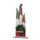 Glitzhome 34.75"H Wooden Gnome Family Porch Decor