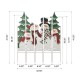 Glitzhome 41.5"H Metal Snowman Family Combo Yard Stake