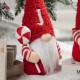 Glitzhome Set of 3 Fabric JOY Christmas Gnome Decor