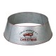 Glitzhome 40.5"D Christmas Galvanized Metal Truck Tree Collar