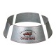 Glitzhome 40.5"D Christmas Galvanized Metal Truck Tree Collar