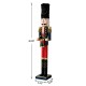 Glitzhome 36"H Wooden Christmas Drummer Nutcracker