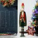 Glitzhome 42"H Wooden Christmas King Nutcracker