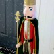 Glitzhome 42"H Wooden Christmas King Nutcracker