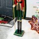 Glitzhome 42"H Wooden Christmas King Nutcracker