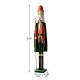 Glitzhome 42"H Wooden Christmas King Nutcracker