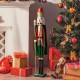 Glitzhome 42"H Wooden Christmas King Nutcracker