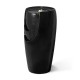 Glitzhome 29.25"H Oversized Black Outdoor Ceramic Pot Fountain with Pump and LED Light