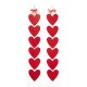 Glitzhome 30"H Set of 2 Valentine's Wooden Heart Door Hanger
