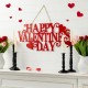 Glitzhome 24"L Metal "HAPPY VALENTINE'S  DAY" Wall Decor