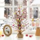 Glitzhome 20"H Valentine's Berry Heart Table Tree