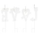 Glitzhome 28"H Set of 4 Valentine's Metal LOVE Yard Stake or Wall Haning Decor