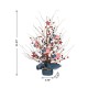 Glitzhome 20"H Patriotic/Americana Berry Table Tree