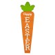 Glitzhome 41.5"H Wooden and Metal Carrot Happy Easter Porch Decor