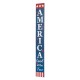 Glitzhome 60"H Wooden Patriotic/Americana Porch Sign