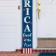 Glitzhome 60"H Wooden Patriotic/Americana Porch Sign
