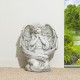 Glitzhome 19''H MgO Kneeling Angel Garden Statue