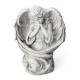 Glitzhome 19''H MgO Kneeling Angel Garden Statue