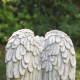 Glitzhome 15''H MgO Sleeping Angel  Garden Statue