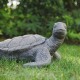 Glitzhome 22.75''L MgO Oversized Crawling Turtle Garden Statue