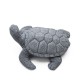 Glitzhome 22.75''L MgO Oversized Crawling Turtle Garden Statue