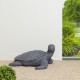 Glitzhome 22.75''L MgO Oversized Crawling Turtle Garden Statue