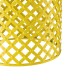 Glitzhome Set of 2 Multi-functional Metal Yellow Garden Stool or Planter Stand or Accent Table or Side Table