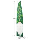 Glitzhome 42"H St. Patrick's Wooden Gonme LUCKY Porch Sign Decor