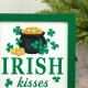 Glitzhome 24"H St. Patrick's Wooden Porch Sign