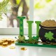 Glitzhome 15.75"L St. Patrick's Lucky Wooden Table Decor