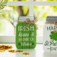 Glitzhome 7"H Set of 3 St. Patrick's Wooden Mason Jar Table decor