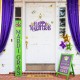 Glitzhome 60"H Mardi Gras Wooden Porch Sign