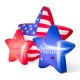 Glitzhome 6ft Lighted Patriotic/Americana Inflatable Stars Decor