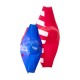 Glitzhome 6ft Lighted Patriotic/Americana Inflatable Stars Decor