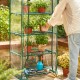 Glitzhome 74.75''H 5 Layers Mini PVC Greenhouse