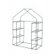 Glitzhome 76.75"H 6 shelves Mini Walk-In PVC Greenhouse