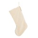 Glitzhome 20.00"L Hooked Stocking, Angel