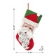 Glitzhome 20.5"L Hooked Stocking, Santa